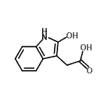 CAS 登录号：575-35-9， (2-羟基-1H-吲哚-3-基)乙酸