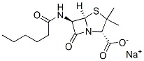 CAS 登录号:575-47-3, 6-己酰氨基青霉烷酸钠