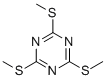 CAS 登录号：5759-58-0， 2,4,6-三(甲硫基)-1,3,5-三嗪