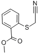 CAS 登录号：57601-89-5， 2-[(氰基甲基)硫代]苯甲酸甲酯