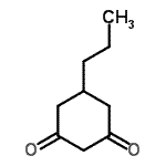 CAS # 57641-89-1, 5-Propyl-1,3-Cyclohexanedione
