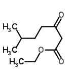 CAS 登录号：57689-16-4， 乙基6-甲基-3-氧代庚酸酯
