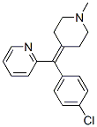 CAS#: 5781-37-3, 2-[(4-Chlorophenyl)-(1-Methyl-4-Piperidylidene)Methyl]Pyridine