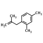 CAS 登录号：57834-93-2， 2,4-二甲基-1-(2-甲基-2-丙烯-1-基)苯