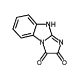 CAS 登录号：57842-37-2， 3H-咪唑并[1,2-a]苯并咪唑-2,3(9H)-二酮