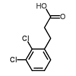 CAS 登录号：57915-79-4， 3-(2,3-二氯苯基)丙酸