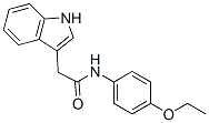 CAS 登录号：57932-46-4， 4'-乙氧基-2-(1H-吲哚-3-基)乙酰苯胺