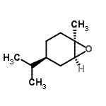 CAS 登录号：579473-53-3， (1R,4S,6S)-4-异丙基-1-甲基-7-氧杂双环[4.1.0]庚烷