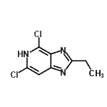 CAS 登录号：579486-61-6， 4,6-二氯-2-乙基-5H-咪唑并[4,5-c]吡啶