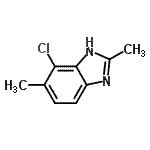 CAS 登录号：579515-42-7， 4-氯-2,5-二甲基-1H-苯并咪唑