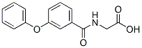 CAS 登录号：57991-36-3， 3-苯氧基苯甲酰基甘氨酸