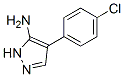 CAS 登录号：57999-09-4， 4-(4-氯-苯基)-2H-吡唑-3-基胺