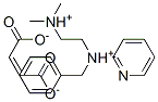 CAS 登录号:58044-99-8, N'-苄基-N,N-二甲基-N'-吡啶-2-基乙烯二铵马来酸盐
