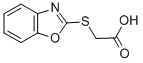 CAS 登录号：58089-32-0， 2-苯并恶唑-2-基巯基乙酸酯