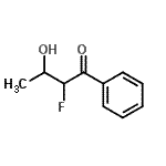 CAS 登录号：58089-69-3， 2-氟-3-羟基-1-苯基-1-丁酮