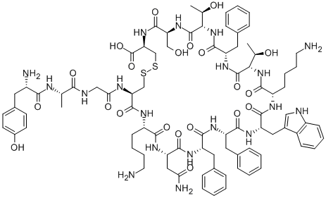 CAS#: 58100-03-1, Tyr-Ala-Gly-Cys-Lys-Asn-Phe-Phe-Trp-Lys-Thr-Phe-Thr-Ser-Cys