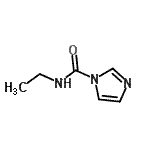 CAS 登录号：58124-84-8， N-乙基-1H-咪唑-1-甲酰胺