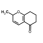 CAS 登录号：58133-98-5， 2-甲基-2,6,7,8-四氢-5H-苯并吡喃-5-酮