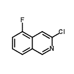 CAS 登录号：58142-53-3， 3-氯-5-氟异喹啉e