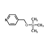 CAS 登录号：58163-79-4， 4-{[(三甲基硅烷基)氧基]甲基}吡啶