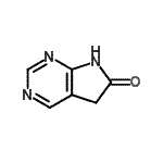 CAS 登录号：5817-96-9， 1,5-二氢-6H-吡咯并[2,3-d]嘧啶-6-酮