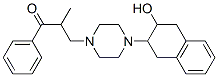 CAS 登录号:58170-82-4, N-(3-羟基-1,2,3,4-四氢-2-萘基)-N-(3-氧代-3-苯基-2-甲基丙基)哌嗪