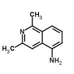 CAS 登录号：581813-08-3， 1,3-二甲基-5-异喹啉胺