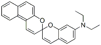 CAS 登录号：58186-56-4， N,N-二乙基螺[2H-1-苯并吡喃-2,3'-[3H]萘并[2,1-b]吡喃]-7-胺