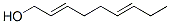 CAS 登录号：5820-89-3， (2E,6E)-壬-2,6-二烯-1-醇