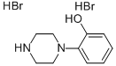 CAS 登录号：58260-69-8， 1-(2-羟基苯基)哌嗪二氢溴酸盐