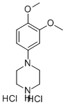 CAS#: 58260-71-2, 1-(3,4-Dimethoxyphenyl)-Piperazine Hydrochloride (1:2)