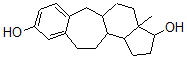 CAS 登录号：58281-73-5， (17beta)-B(9a)-高雌甾-1,3,5(10)-三烯-3,17-二醇
