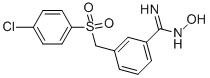 CAS 登录号：583059-52-3， 3-[(4-氯苯基)磺酰基]甲基-N-羟基苯甲脒