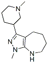 CAS#: 583811-42-1, 1,4,5,6,7,8-Hexahydro-1-Methyl-3-(1-Methyl-3-Piperidinyl)-Pyrazolo[3,4-b]Azepine