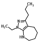 CAS 登录号：583811-53-4， 1-乙基-3-丙基-1,4,5,6,7,8-六氢吡唑并[3,4-b]氮杂卓