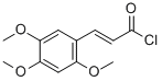 CAS#: 58420-55-6, 3-(2,4,5-Trimethoxyphenyl)-2-Propenoyl chloride