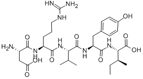 CAS#: 58442-64-1, H-Asp-Arg-Val-Tyr-Ile-OH