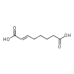 CAS 登录号：58447-36-2， (2E)-2-辛烯二酸