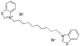 CAS#: 58474-16-1, 3,3'-(Decane-1,10-Diyl)Bis(Benzothiazolium) Dibromide