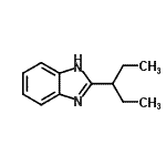CAS 登录号：5851-47-8， 2-(3-戊烷基)-1H-苯并咪唑