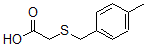 CAS 登录号：58511-20-9， (4-甲基苄基)硫代]乙酸