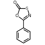CAS 登录号：5852-49-3， 5-苯基-1,3,4-氧杂噻唑-2-酮