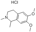 CAS#: 5852-92-6, 1,2-Dimethyl-6,7-Dimethoxy-1,2,3,4-Tetrahydroisoquinoline Hydrochloride