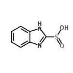 CAS 登录号：58536-71-3， 1H-苯并咪唑-2-亚磺酸