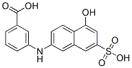 CAS#: 5855-83-4, 3-(5-Hydroxy-7-Sulfonaphthalen-2-Ylamino)Benzoic Acid
