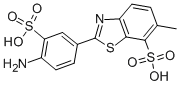 CAS#: 5855-98-1, 2-(4-Amino-3-Sulphophenyl)-6-Methylbenzothiazole-7-Sulphonic Acid