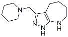 CAS#: 585518-96-3, 1,4,5,6,7,8-Hexahydro-3-(1-Piperidinylmethyl)-Pyrazolo[3,4-b]Azepine