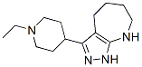 CAS 登录号：585520-35-0， 3-(1-乙基-4-哌啶基)-1,4,5,6,7,8-六氢-吡唑并[3,4-b]氮杂卓
