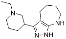 CAS#: 585520-39-4, 3-(1-Ethyl-3-Piperidinyl)-1,4,5,6,7,8-Hexahydro-Pyrazolo[3,4-b]Azepine