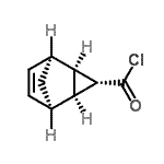 CAS 登录号：58560-46-6， (1R,2S,3S,4R,5S)-三环[3.2.1.0<sup>2,4</sup>]辛-6-烯-3-甲酰氯